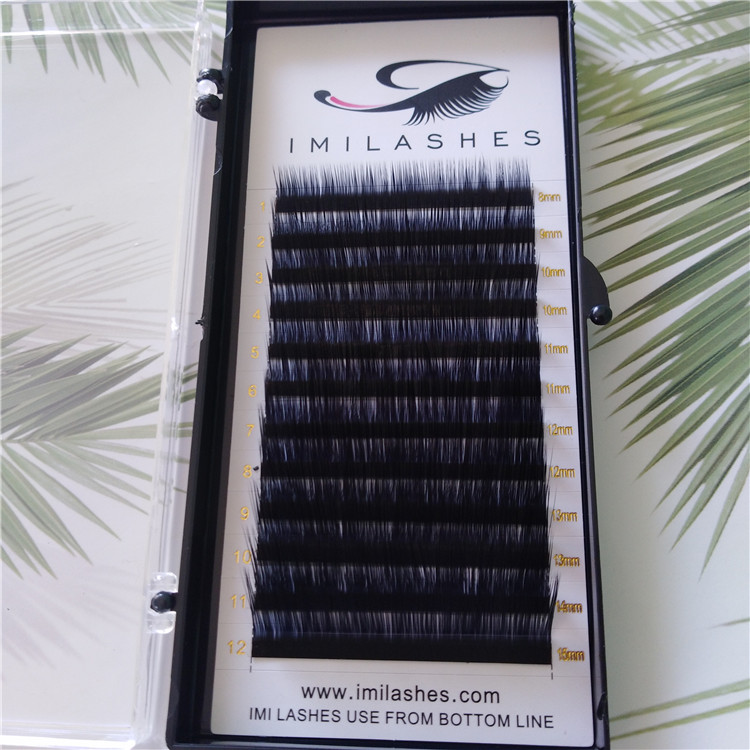 China factory wholesale high quality L curl eyelash extensions-V